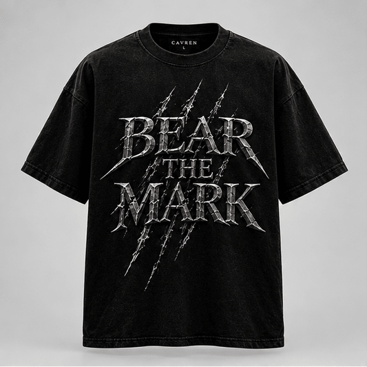 CAVREN “Bear The Mark” signature luxury Tee - Avek Brand